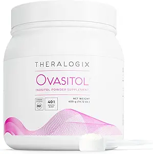 Theralogix Ovasitol Inositol Powder supplement bottle — Best NSF Certified