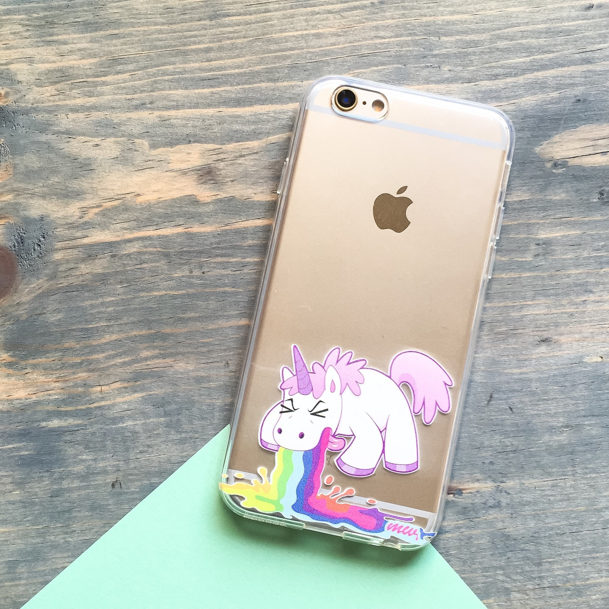 Unicorn Barfing Phone Case