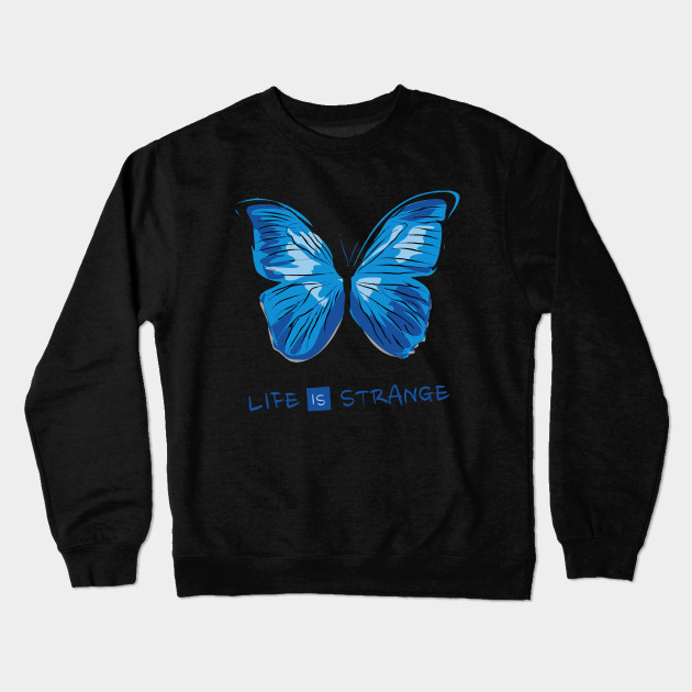 Blue Butterfly Sweatshirt