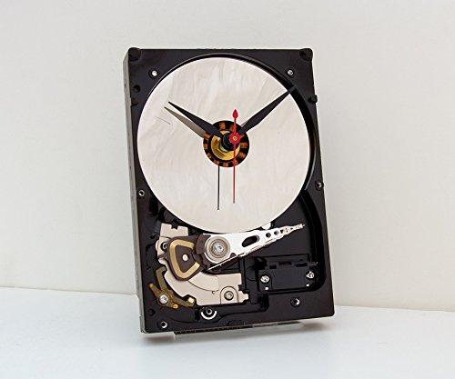 Hard Drive Desk Clock