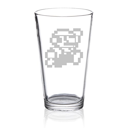 Super Mario Bros Glass