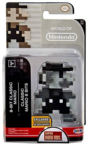 Classic Mario Pixel Figurine