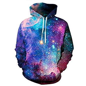 Galaxy Pocket Hooded Sweatshirt