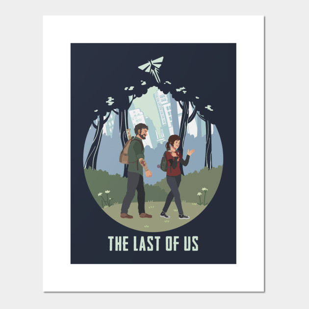 Ellie and Joel Art Print