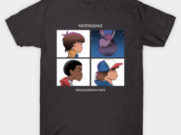 Stranger Things Gorillaz Mix Shirt