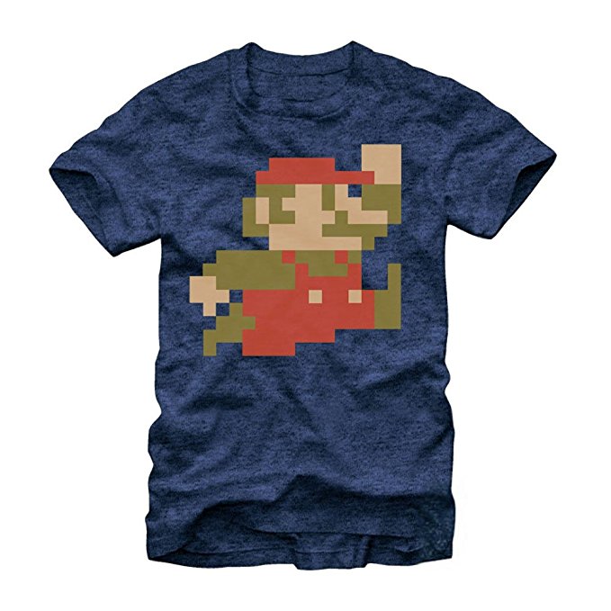 Classic Super Mario Pixel T-Shirt