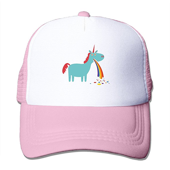 Simplistic Puking Unicorn Snapback