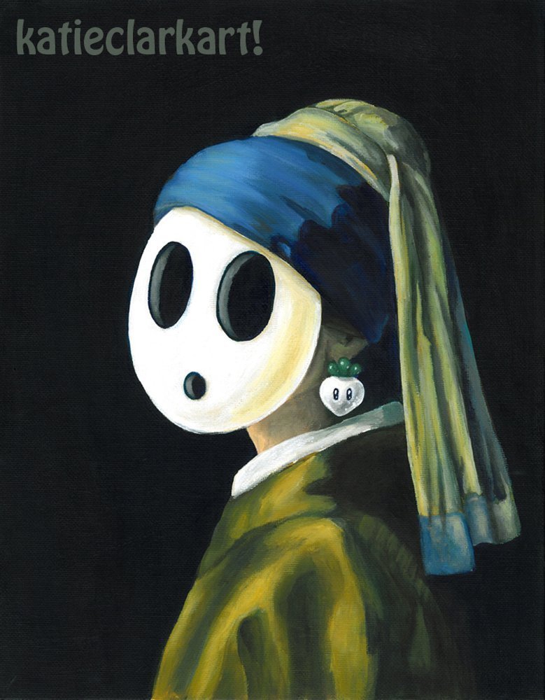 Shy Guy Painting