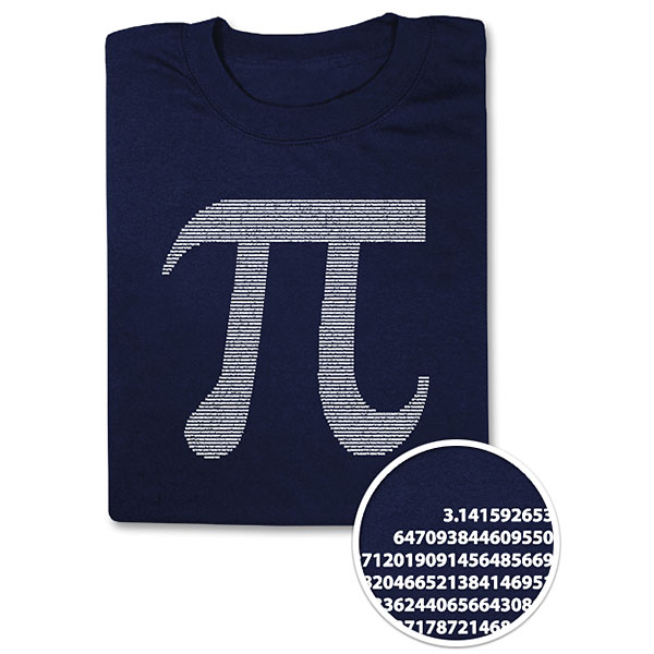 Pi Number Shirt