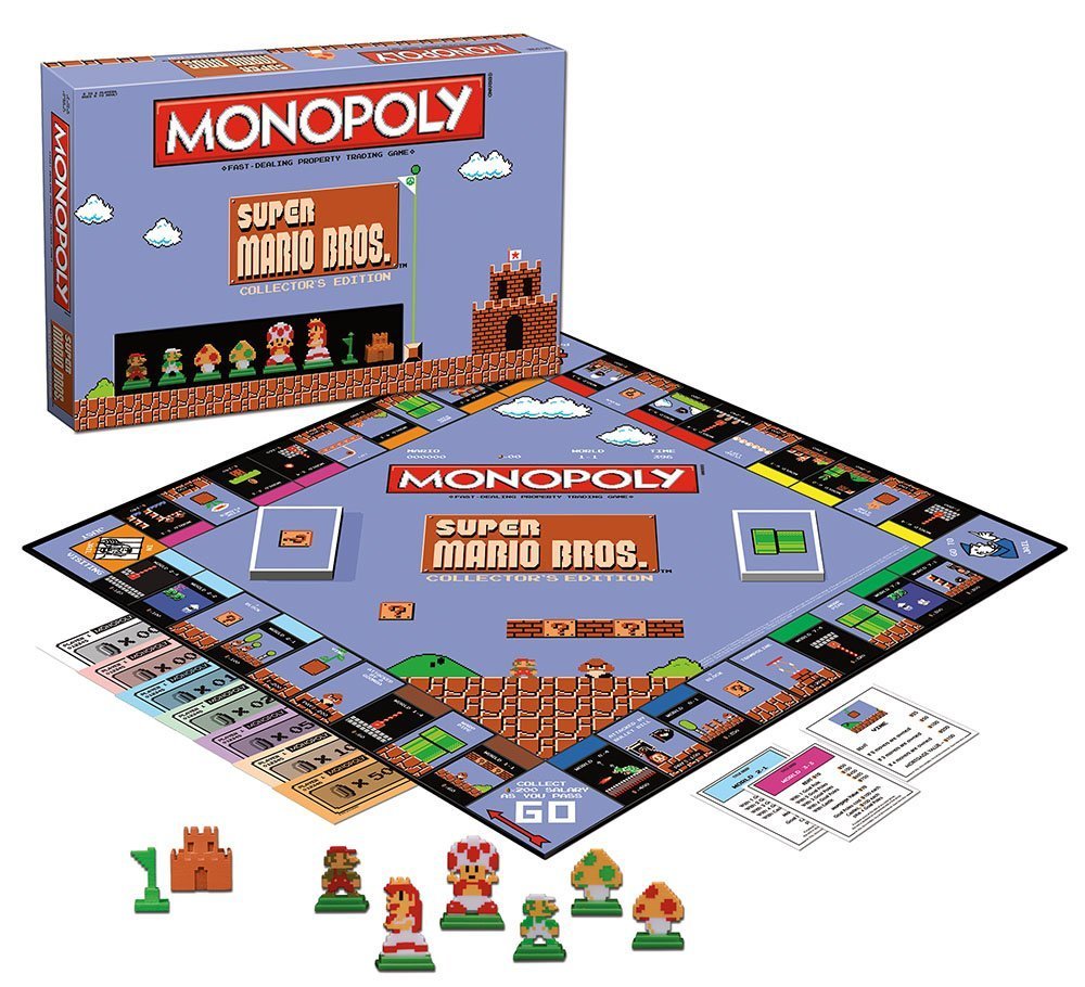 Super Mario Bros Monopoly Game