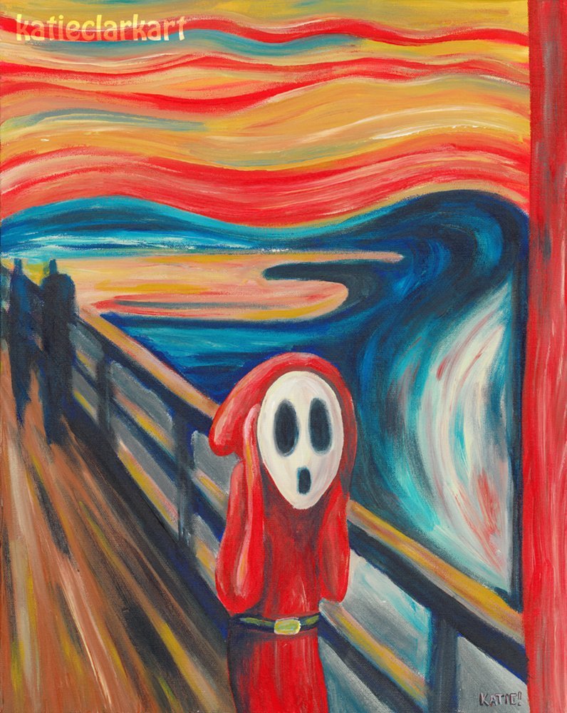 Shy Guy Art Print