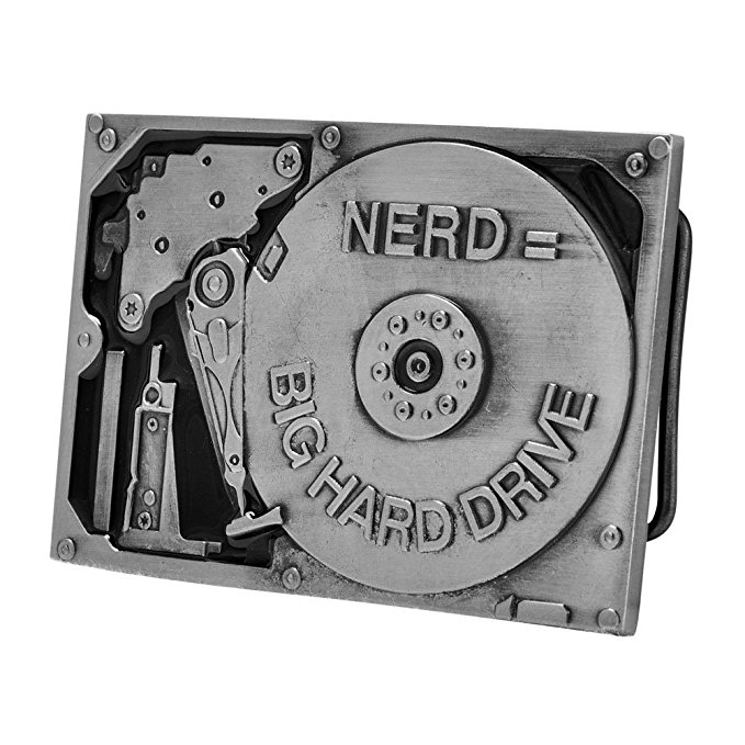 Hard Drive Belt Buckle