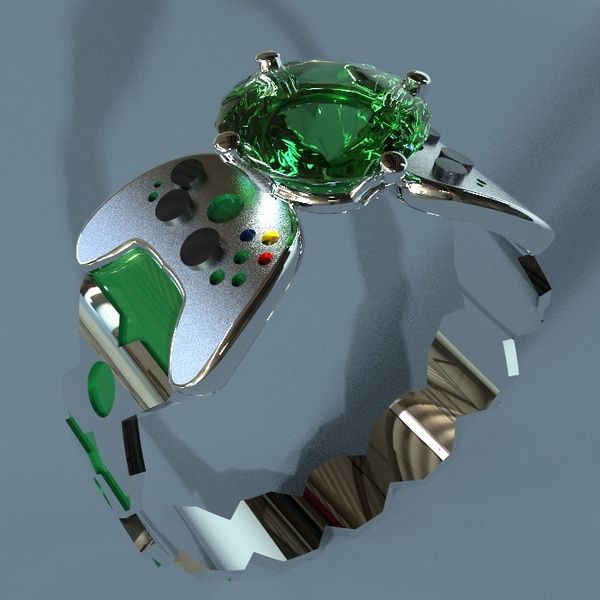 X-Box Engagement Ring