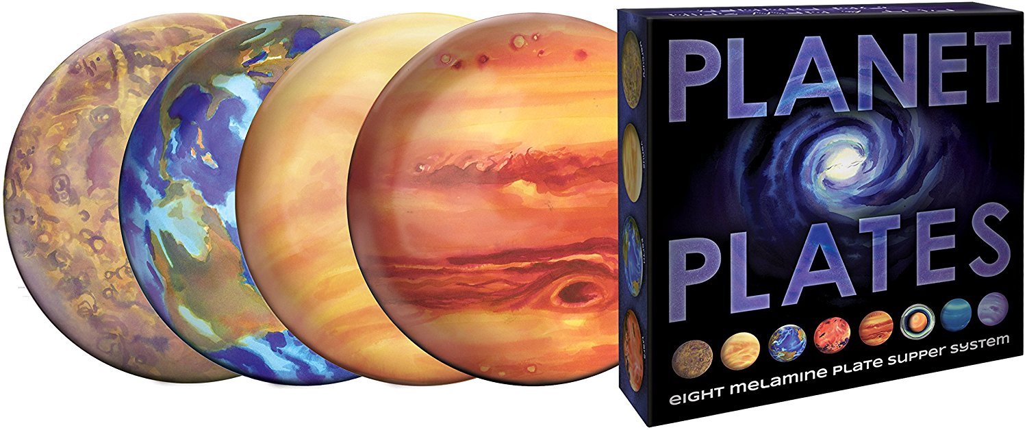 Planet Dinner Plates Set