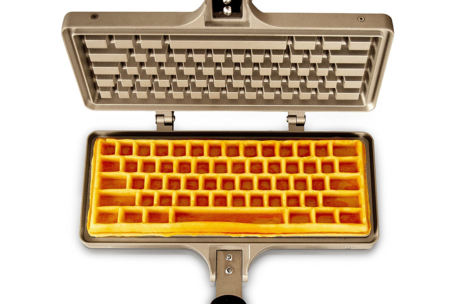 Computer Keyboard Waffle Iron