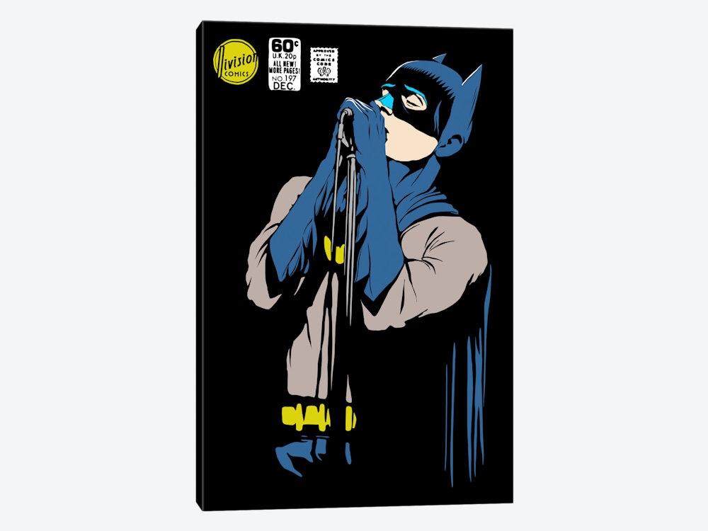 Batman Singing Karaoke Art