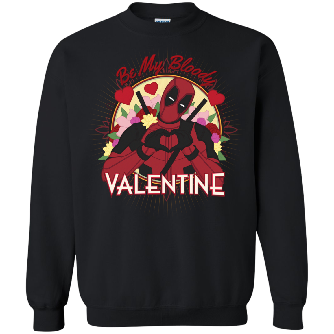 Be My Bloody Valentine Deadpool Sweater