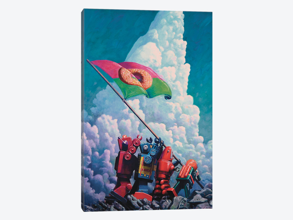 Robot Overlords Art Print