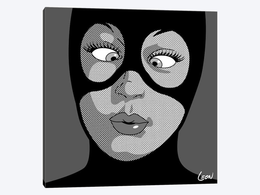 Catwoman Photo Booth Art Print