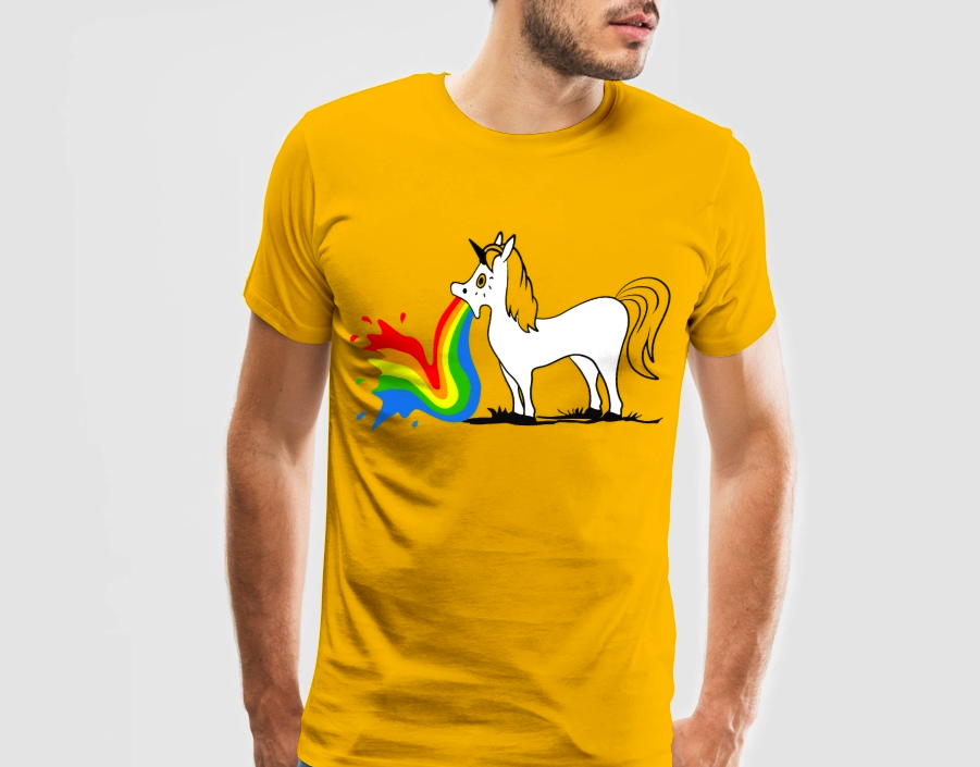 Shocked Little Unicorn Shirt