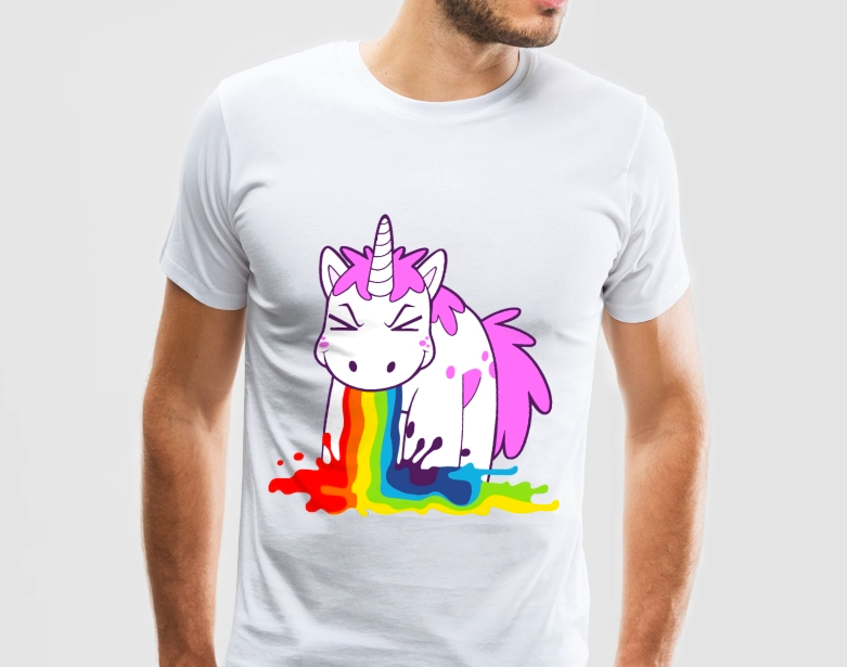 Cute Barfing Unicorn Shirt