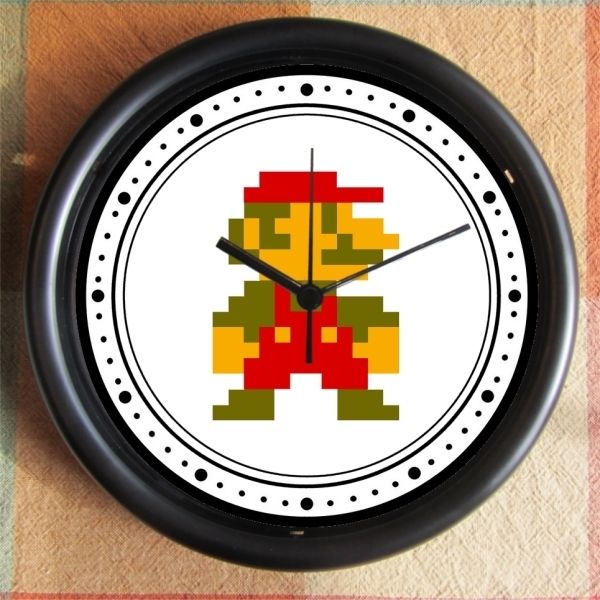 Mario Pixel Clock