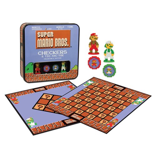 Super Mario Bros Checkers