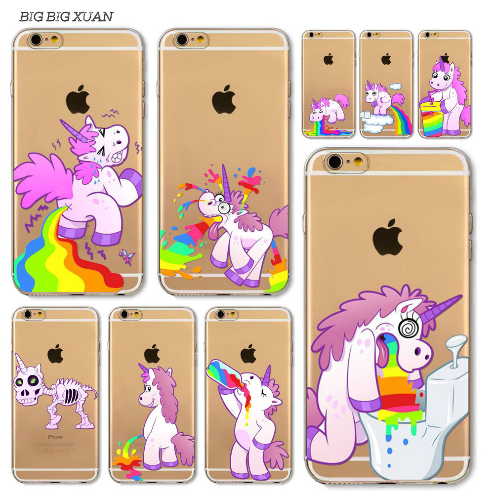 Unicorn Showing Us How It's Done Phone Cases