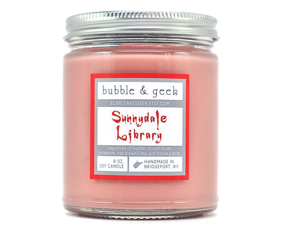 Scented “Sunnydale Library” Candle