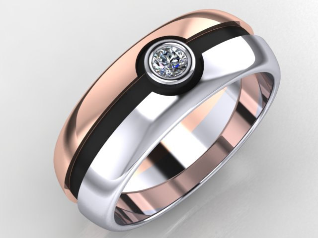 Pokéball Wedding Ring