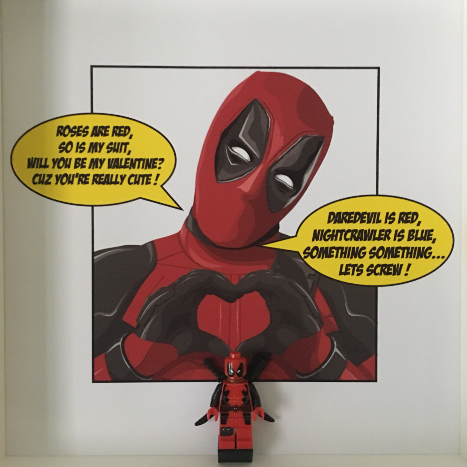 Deadpool Quote Poster