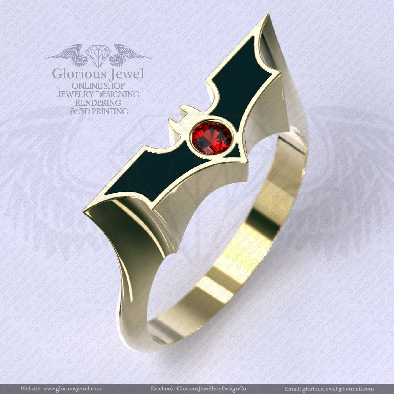 Batman Wedding Band