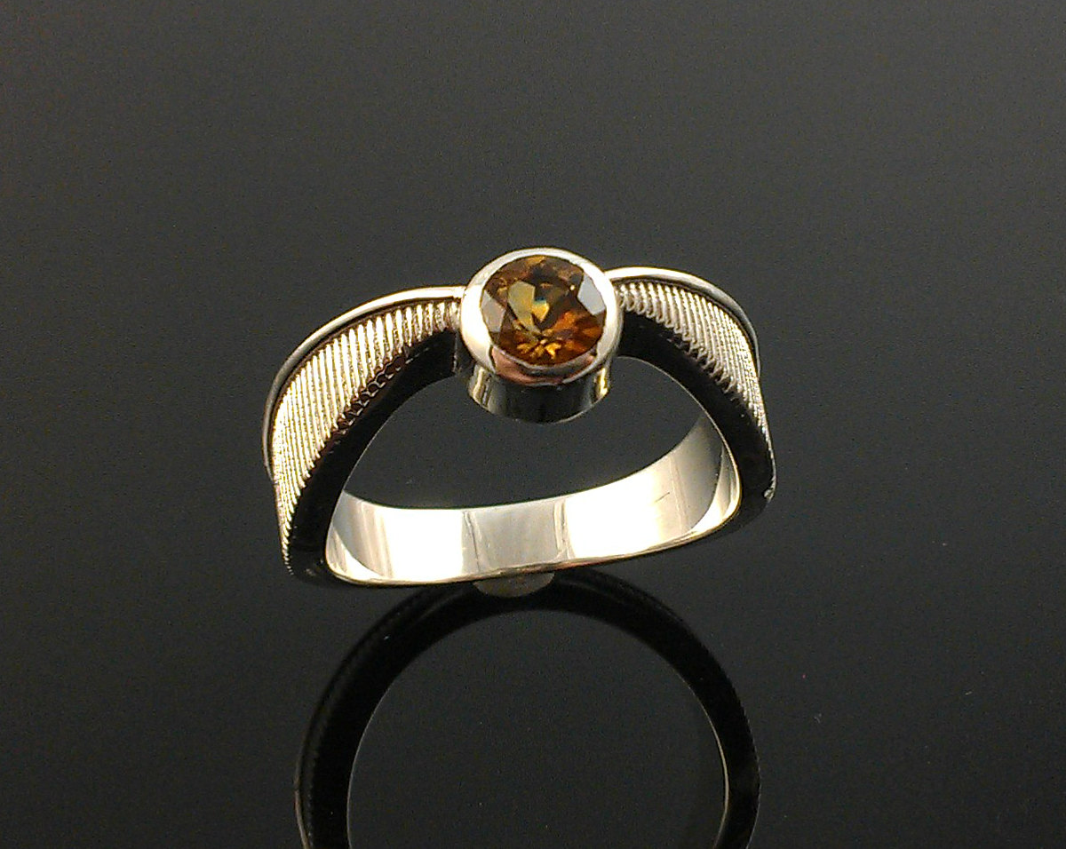 Harry Potter Golden Snitch Engagement Ring