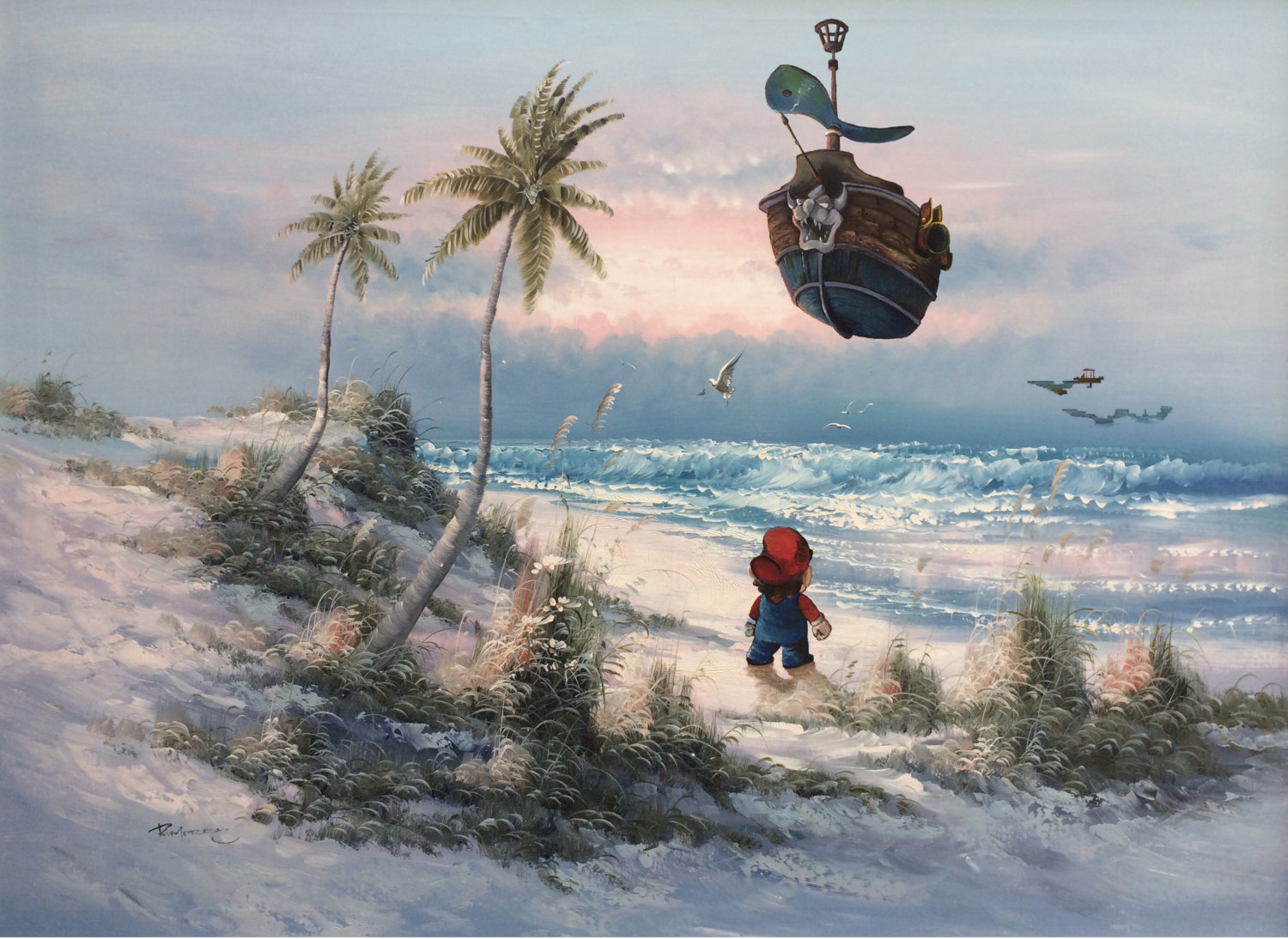 Super Mario Painting