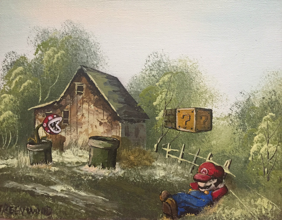 Super Mario Painting