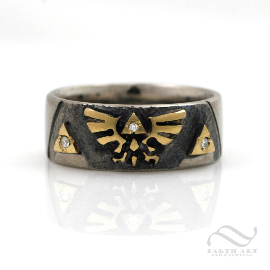 Legend Of Zelda Hyrule Engagement Ring