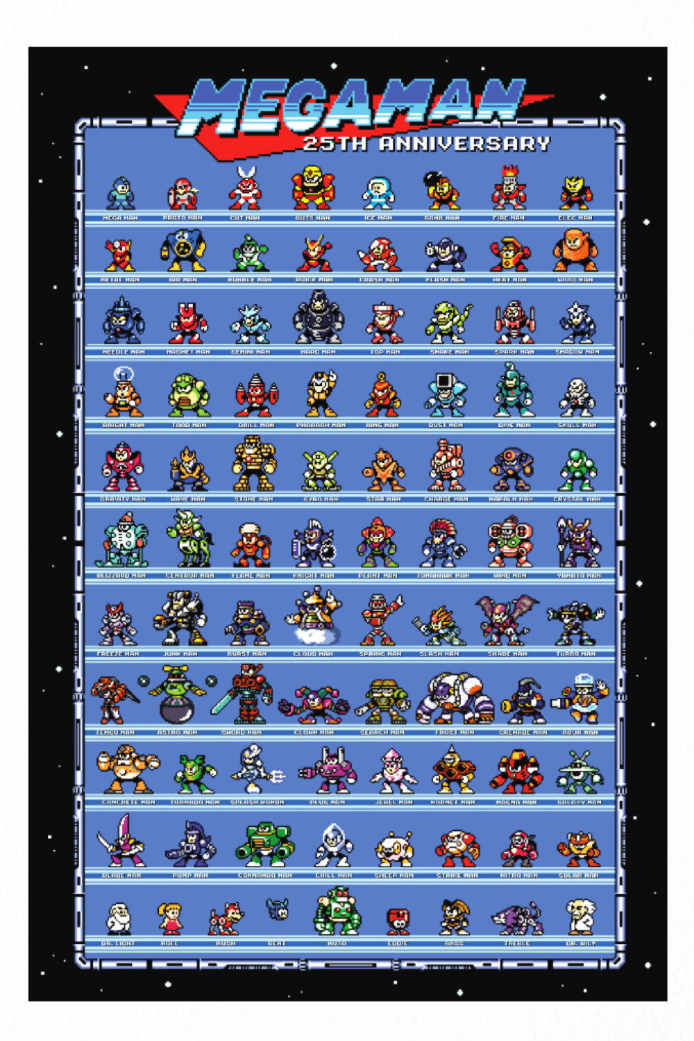 Mega Man Poster