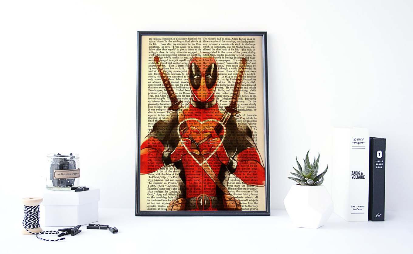 Deadpool Love Picture Gift