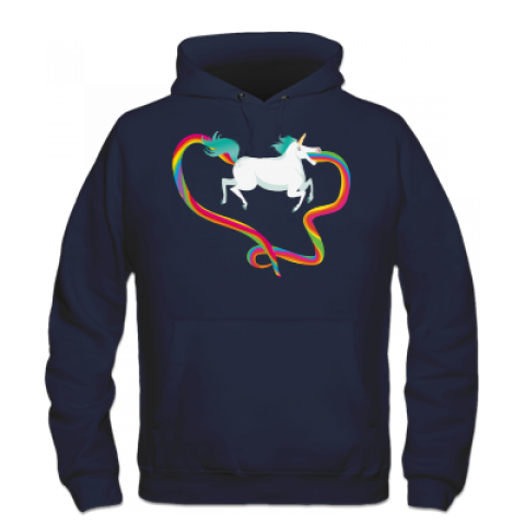 Infinite Puking Unicorn Hoodie