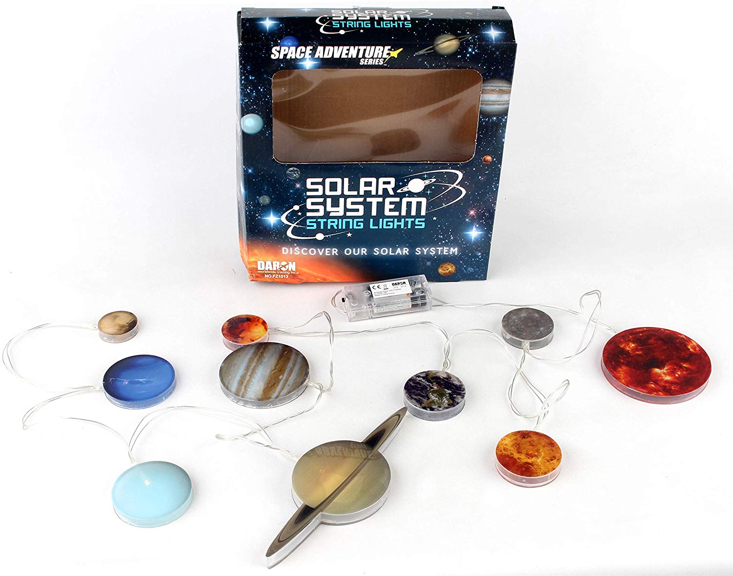 solar system string lights