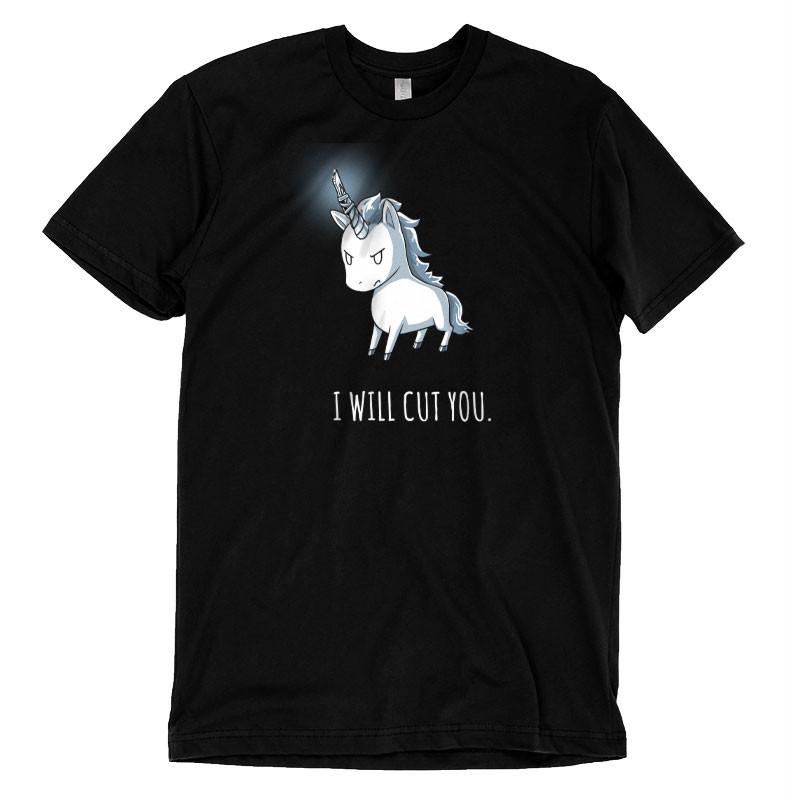 Unicorn That Will Cut You Shirt