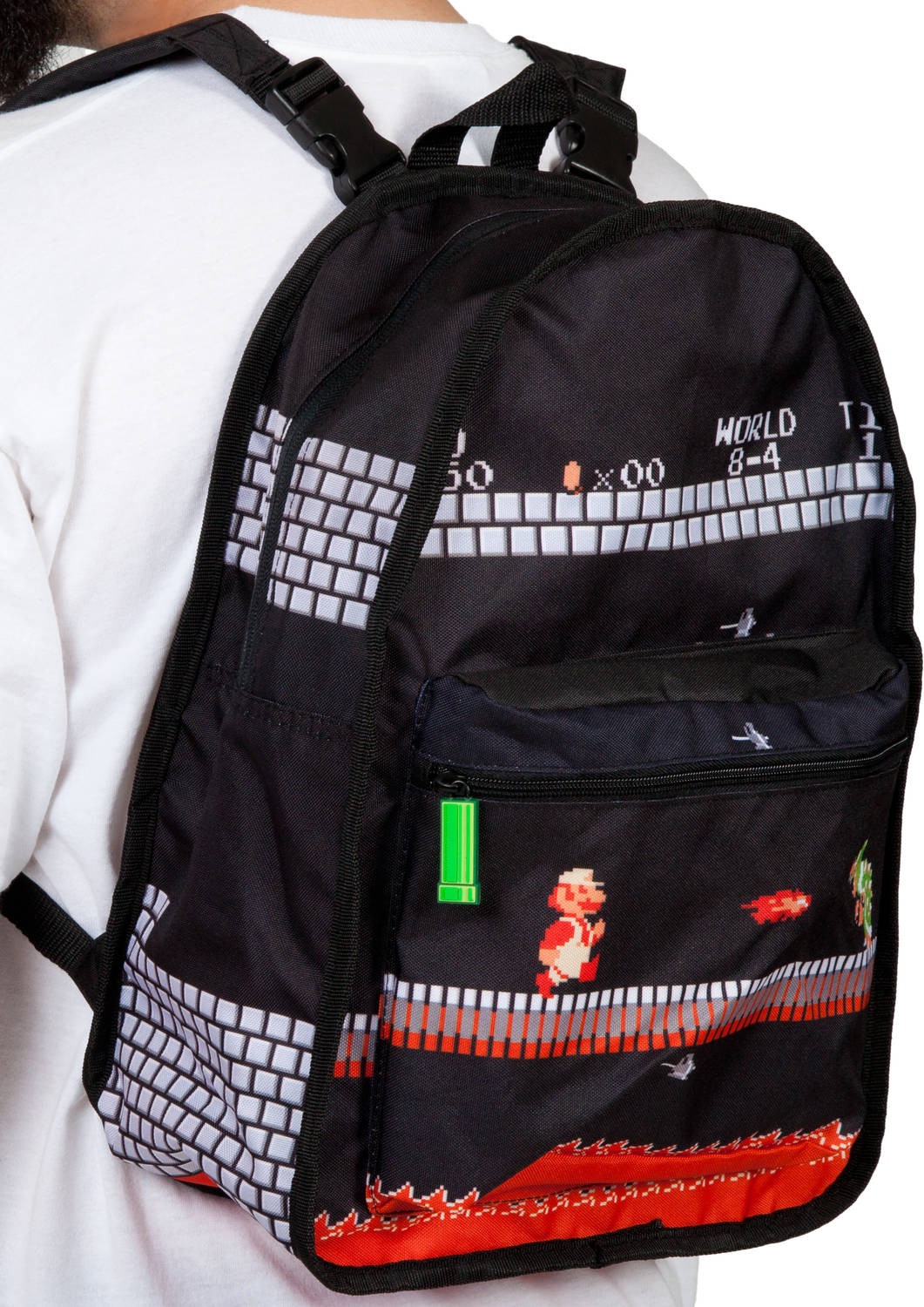 1980s Style Reversible Mario Backpack