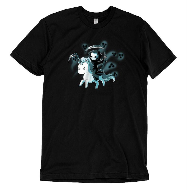 Unicorn Carrying The Grim Reaper Shirt