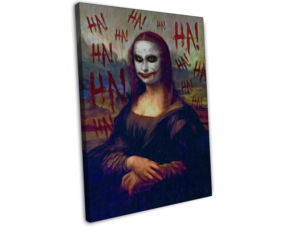 Mona Lisa Joker Art