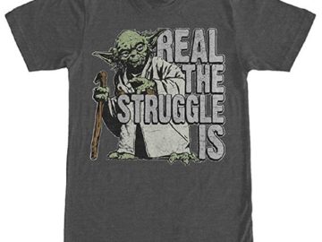 The Struggle is Real Yoda Shirt