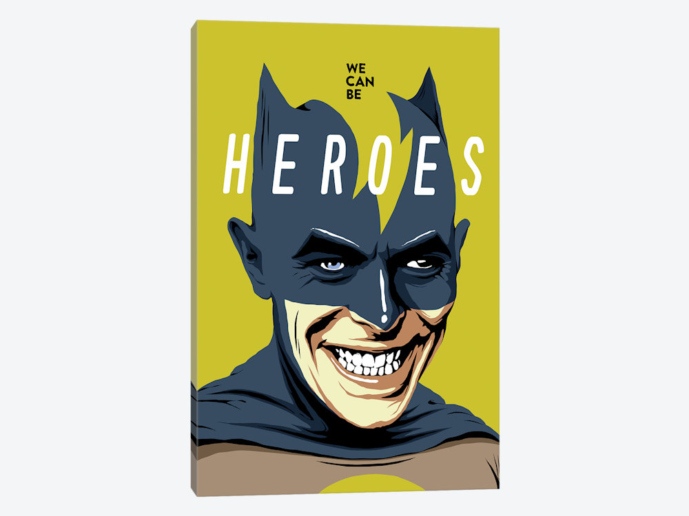 Batman Bowie Art Print