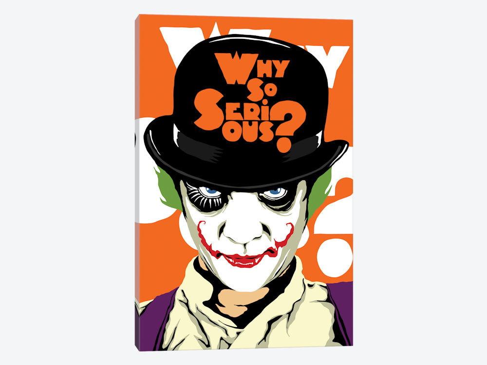 The Joker canvas art