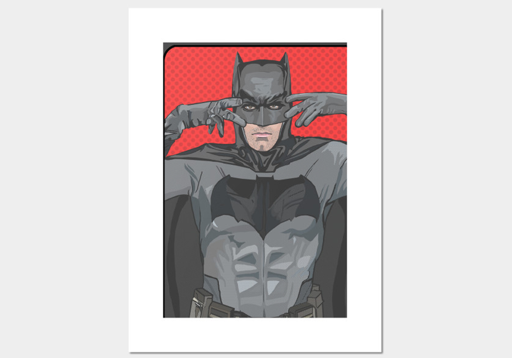 Batman Parody Art Print