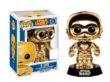 Chrome C-3PO Bobblehead