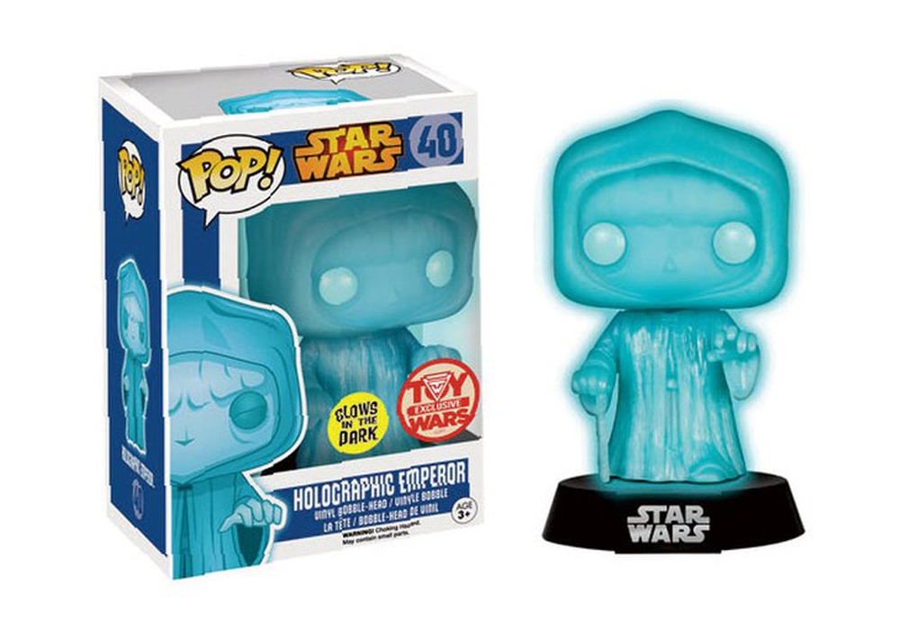 Holographic Emperor Funko Pop